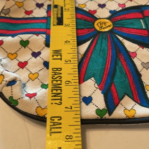 Brighton Silver Plated 3 Heart Key Chain & Love & Joy Crossbody Pouch - Picture 10 of 10